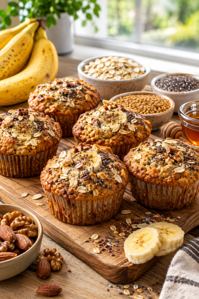 Muffins Saudáveis: Receita, Benefícios e Tabela Nutricional Muffins Saudáveis