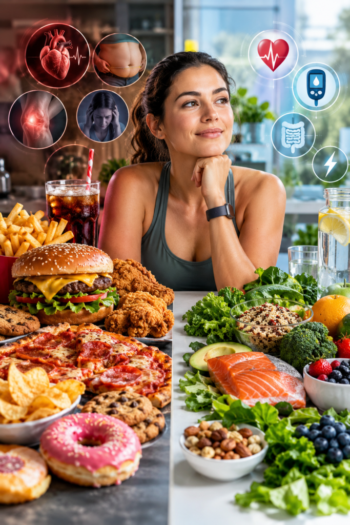 Os Riscos do Fast Food: Como ele Afeta Sua Saúde Obesidade Feminina