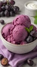 Sorvete de Uva Caseiro com 3 Ingredientes: Receita Saudável, Cremosa e Refrescante 🍇🍦 image