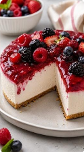 Cheesecake Fit de Frutas Vermelhas: Receita Saudável Cheesecake fit