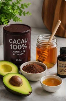 Mousse Fit de Chocolate com Abacate: Receita Fácil image